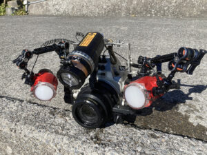 ダイビングプロショップブルーサブのインストラクター使用カメラ-てんちょー仕様-